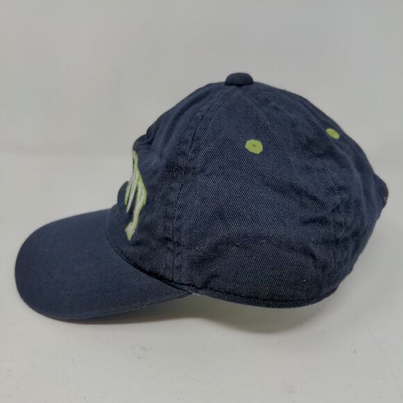Old Navy Boy's Stretchy Hat Blue Size Small Embroidered Logo 100% Cotton - Picture 3 of 8